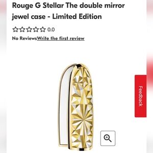Guerlain Rouge G Stellar The Double Mirror Jewel Case - Limited Edition